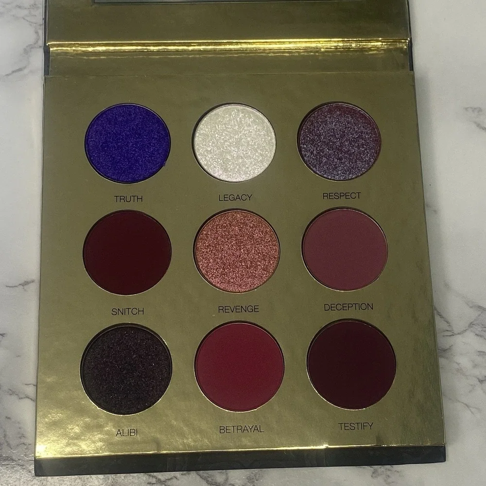 Coloured Raine X Power Eyeshadow Palette‎ – New – Discontinued – Purple Tones